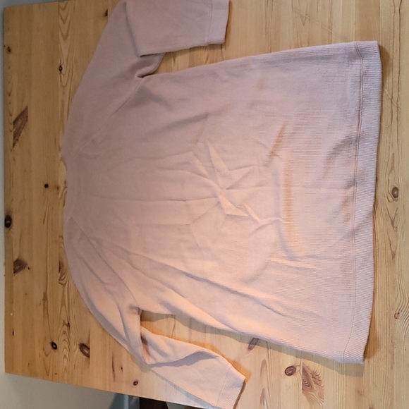 RACHEL Rachel Roy pink long sweater zipper detail - Picture 2 of 6